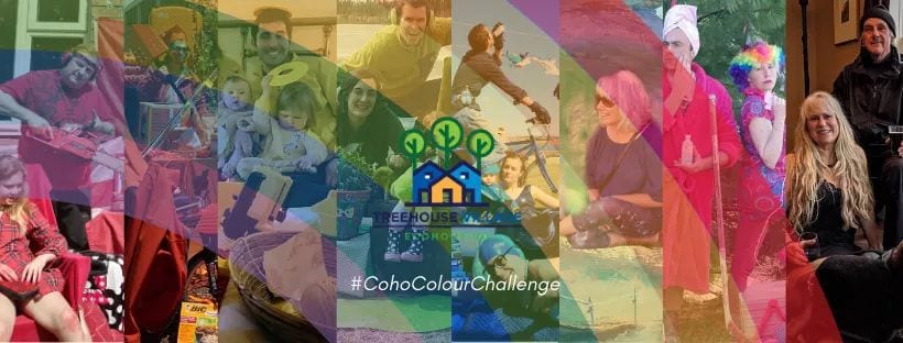 Treehouse Village’s Cohousing Colour Challenge #cohocolourchallenge